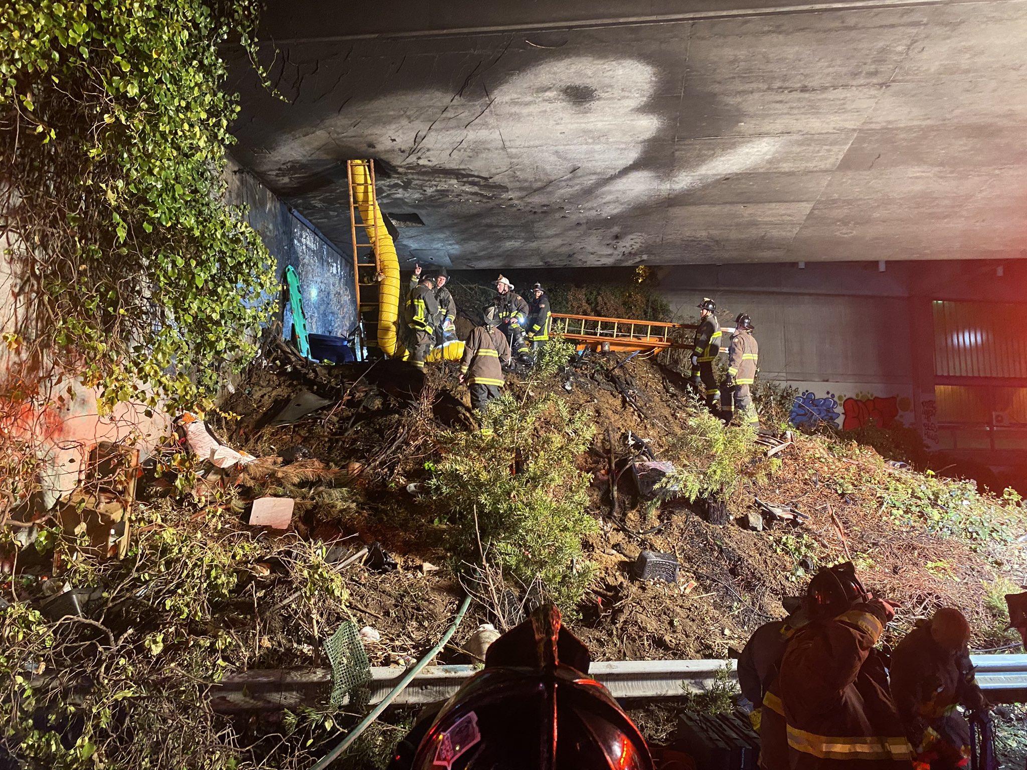 Encampment fire near San Francisco's Glen Park leaves 1 dead, 3 critically injured - Vimarsana News