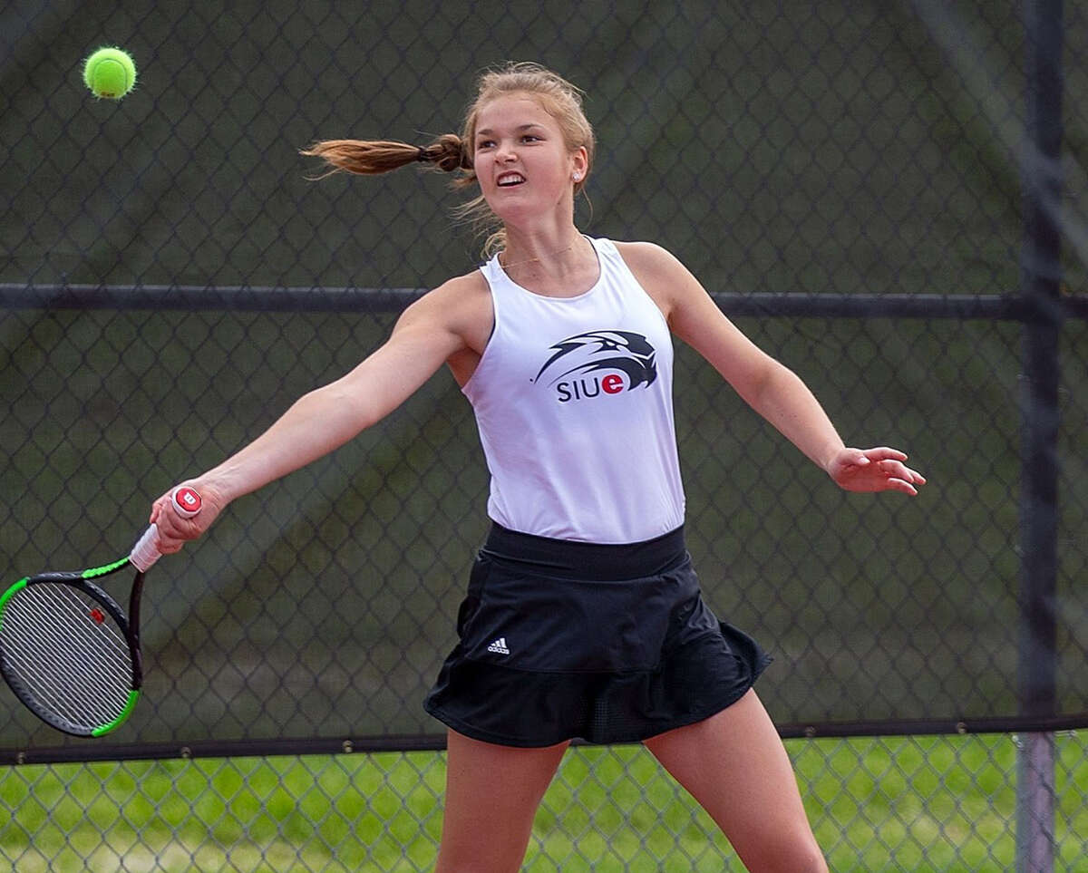 SIUE's Jill Lambrechts has earned has earned a spot on the College Sports Information Directors of America  Women's At-Large Academic All-America team. She is a second team selection and one of just nine tennis student-athletes to be selected to the 48-member team.