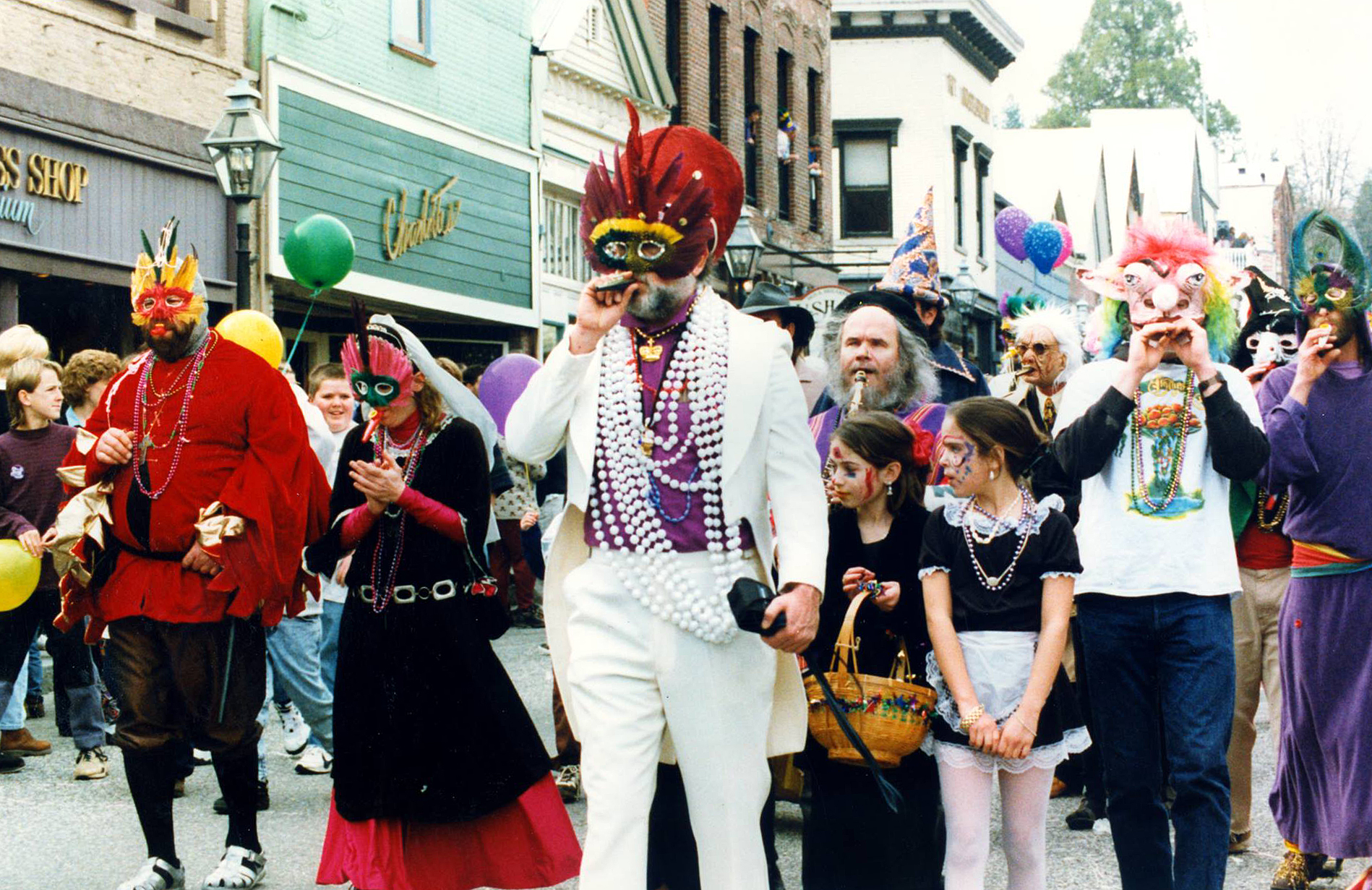 Inside Nevada City's own infamous Mardi Gras celebration