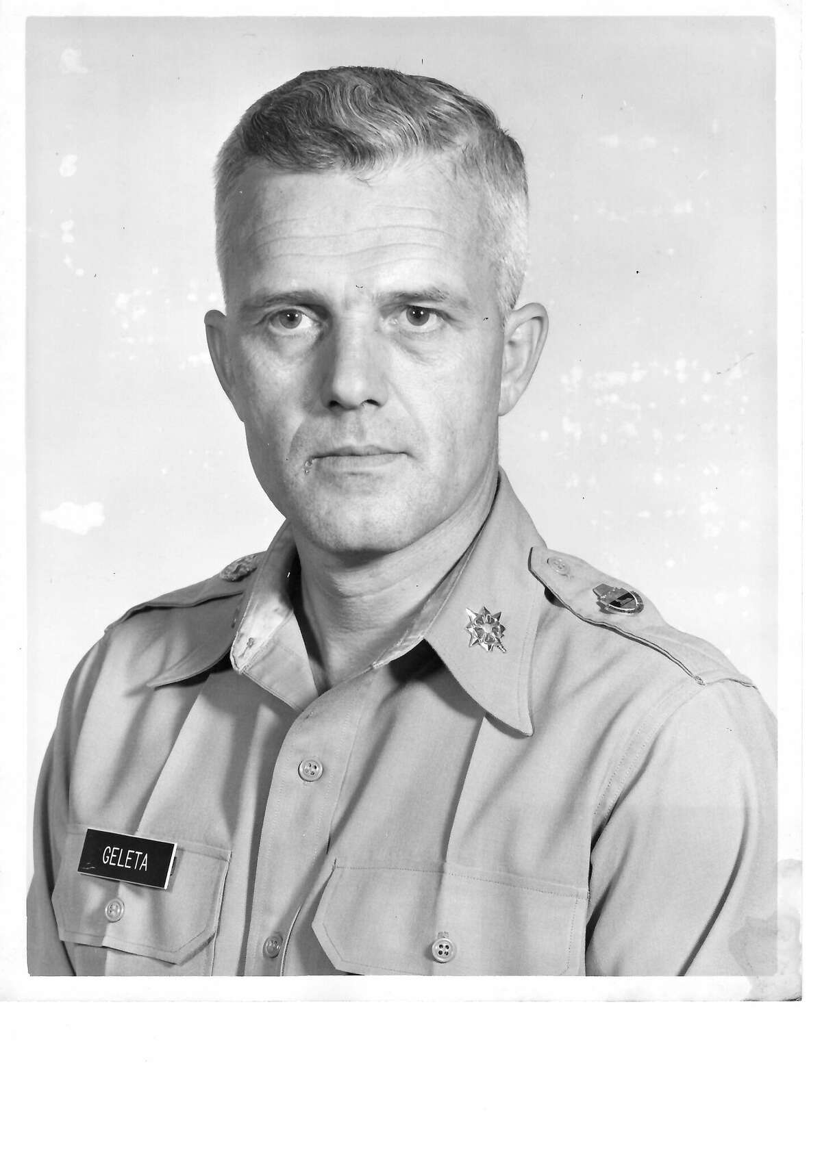 Maj. Leo A. Geleta, Army retirement photo, 1965 (Provided: Leo Geleta)