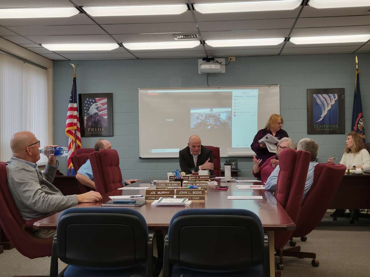The Huron County Board of Commissioners during their meeting on Wednesday, where they approved two more ARPA fund projects to go ahead. They are upgrading the county's 911 phone system and duct cleaning for the Health Department and VA Clinic.