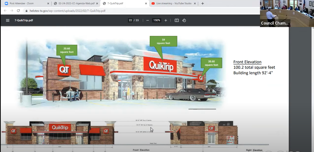 'We want Helotes to be Helotes': City council approves QuickTrip design plans for new gas station despite residents' concerns - Vimarsana News