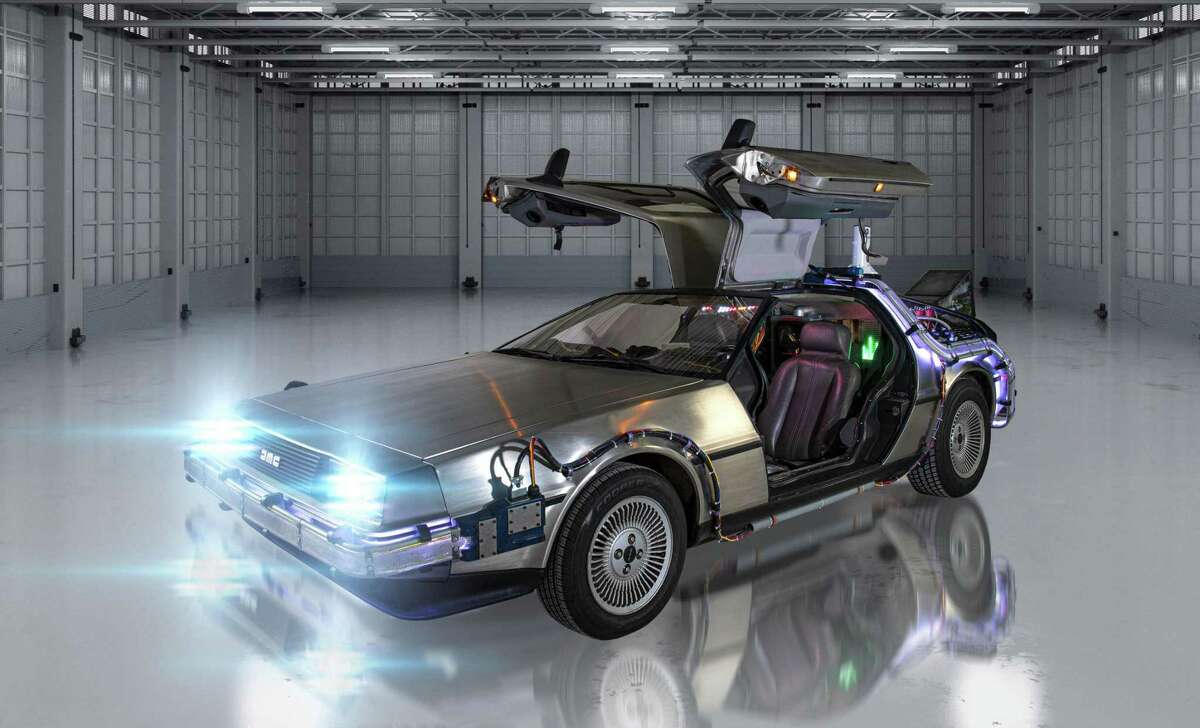 Bob Wills' ?DeLorean looks like a near-exact replica of the cinematic time machine from the second film, right down to the Flux Capacitor and the ?Mr. Fusion? device that converts garbage into fuel.?