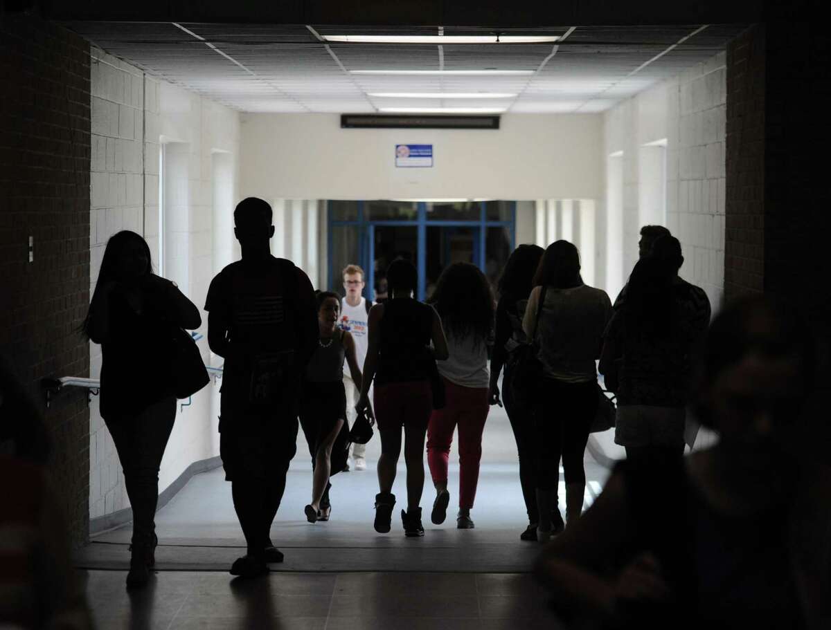 Danbury High’s enrollment now exceeds the building’s capacity and the