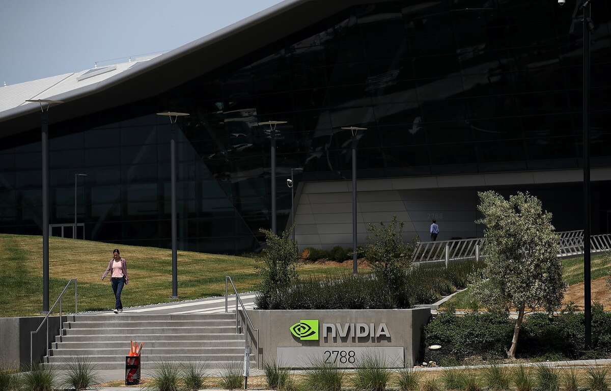 Nvidia's offices in Santa Clara, Calif. on May 10, 2018.