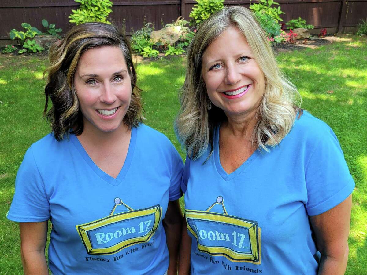 Co-founders and Executive Directors of Room 17 Sara Kaminski (left) and Monica Cavender recently received the nonprofit designation for the Room 17 organization.