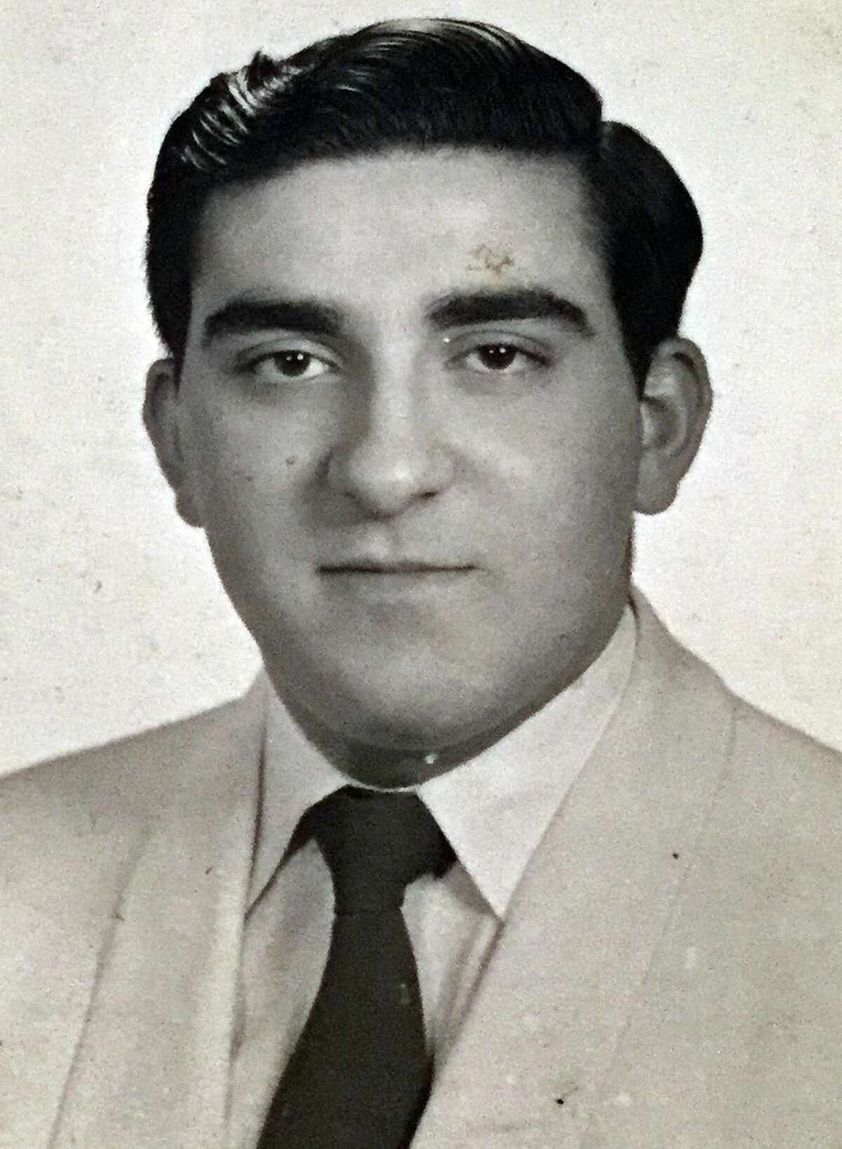 Young Frank Carrano’s high school yearbook photo.