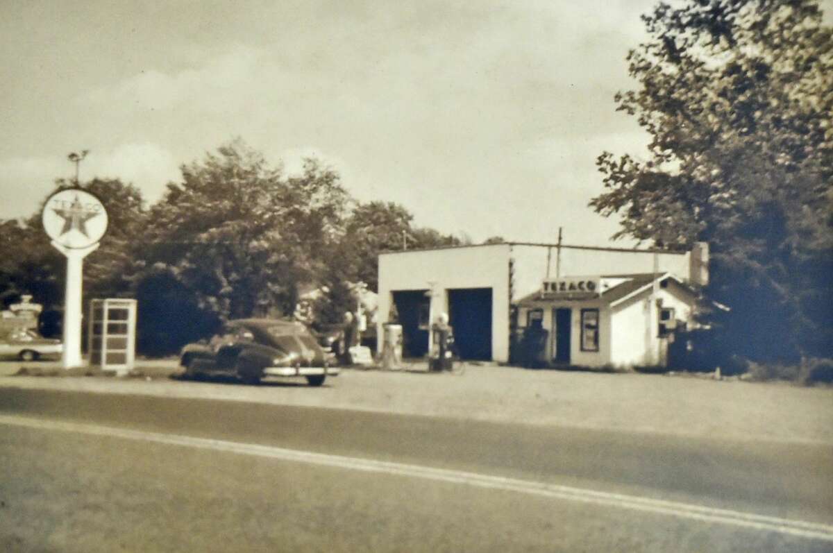 Old Four Corners gas station on Rte. 80 Guilford, harkens back to yesteryear