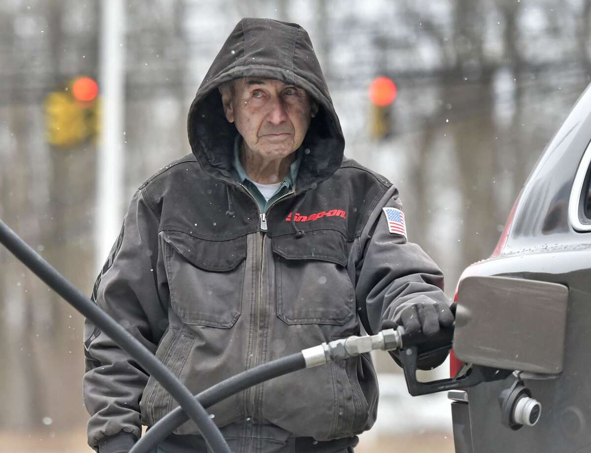 Old Four Corners gas station on Rte. 80 Guilford, harkens back to yesteryear