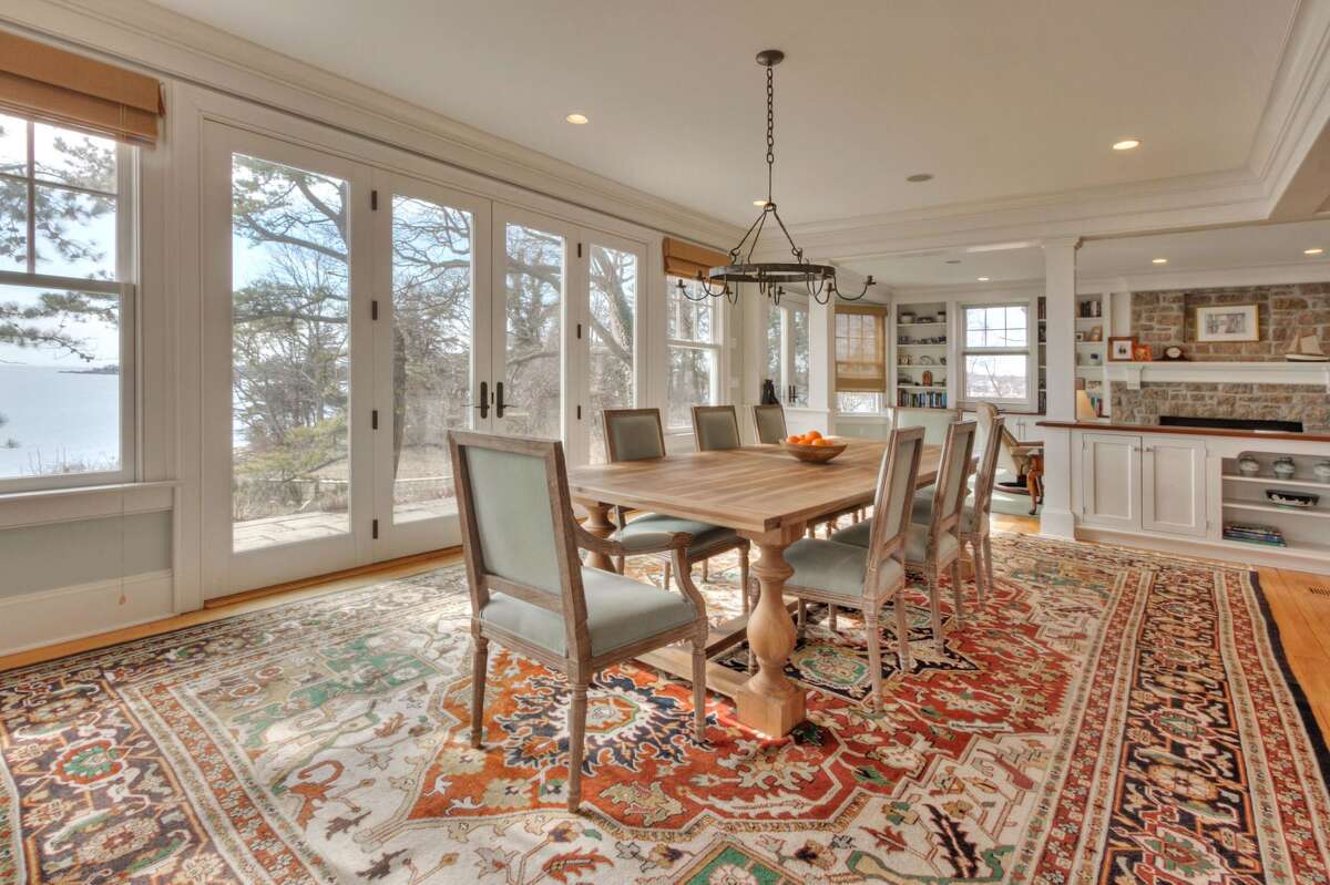 Waterfront home in Branford with private beach access