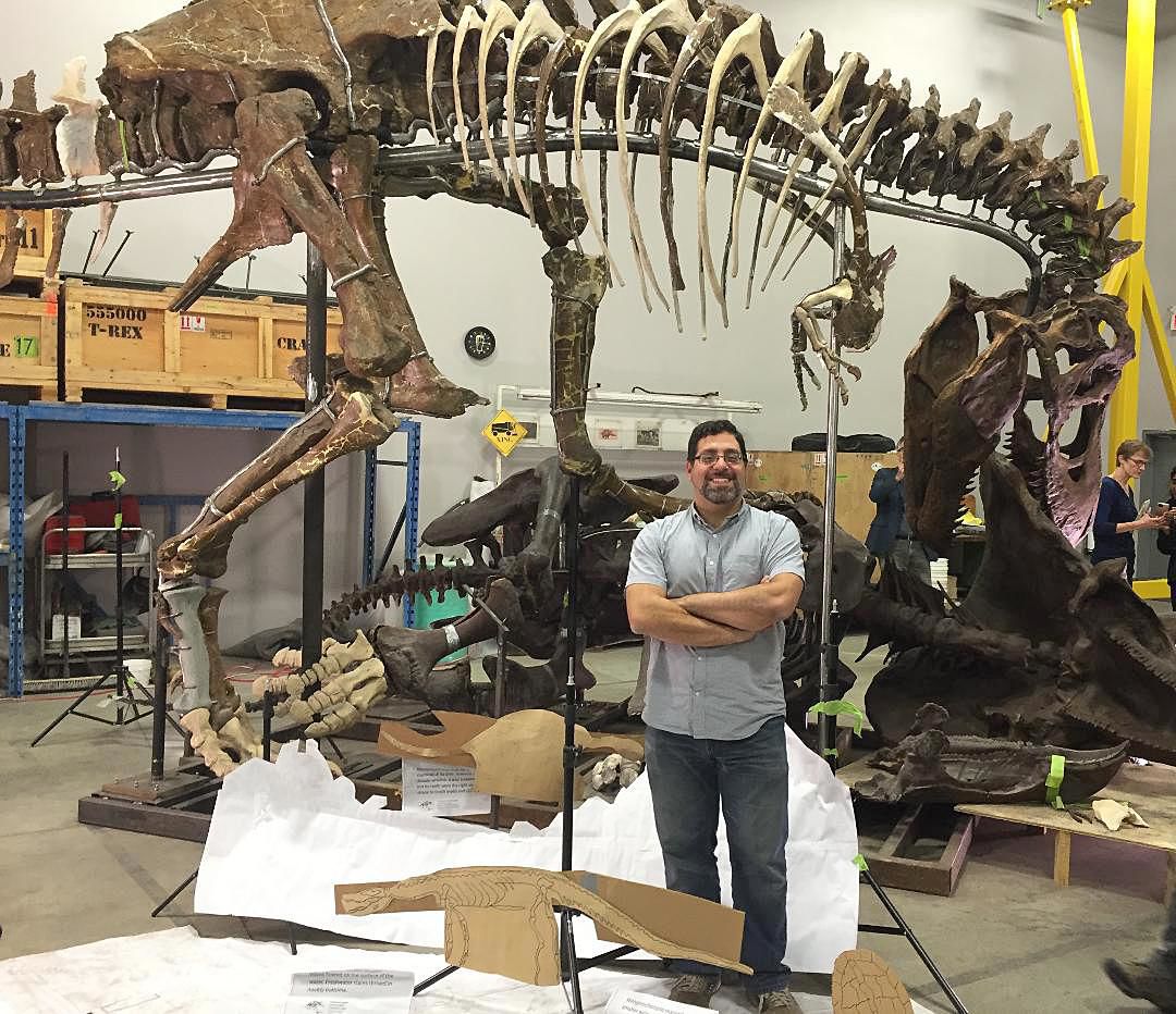 Branford native takes his love of dinosaurs to the Smithsonian