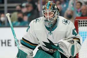 Seven in the net: Sharks’ goalie corps continues to expand