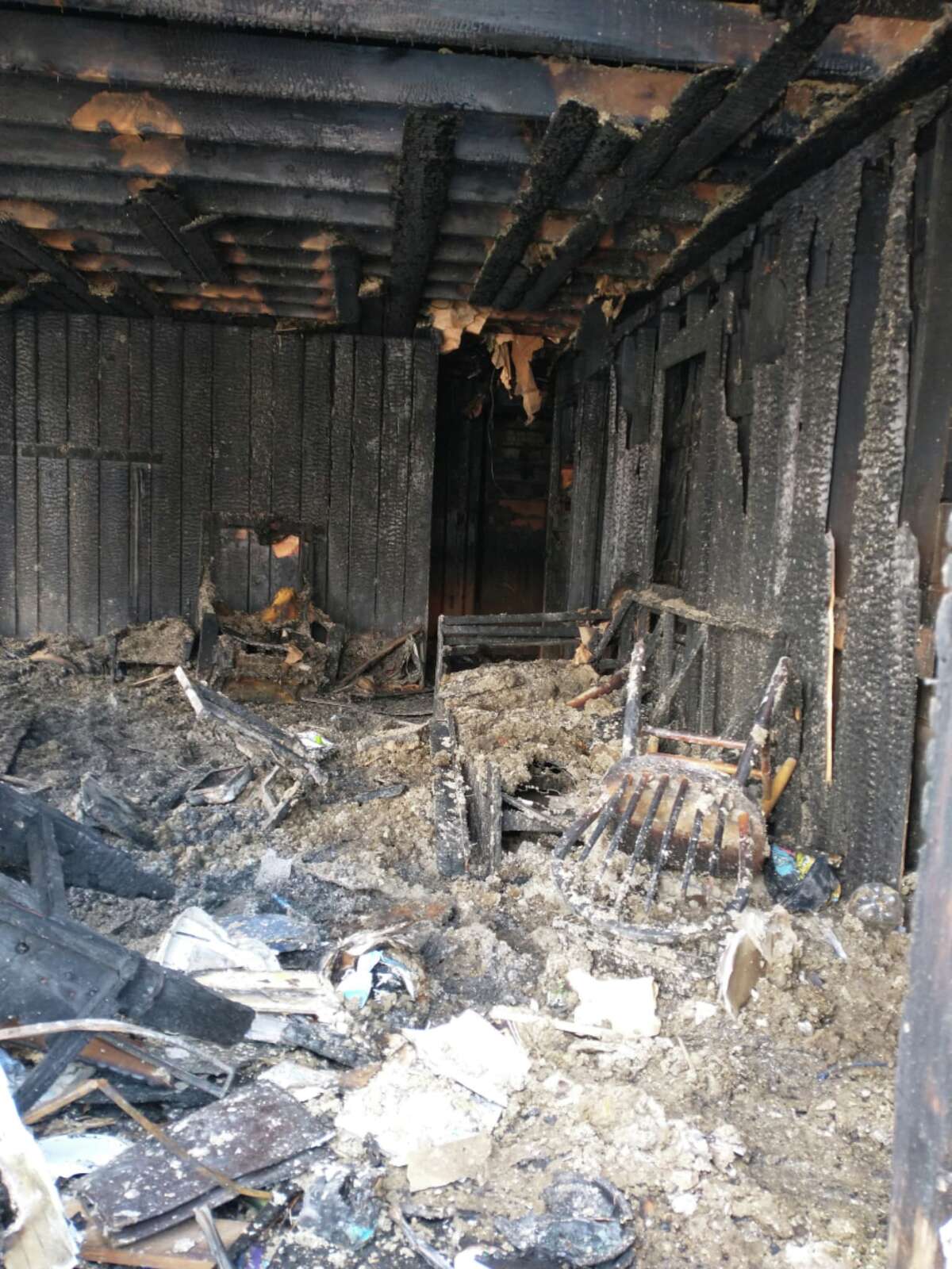 Two people escaped a Midland house fire Saturday morning on Parsons Court, but three family cats died in the blaze. The family had no insurance and a GoFundMe has been established.