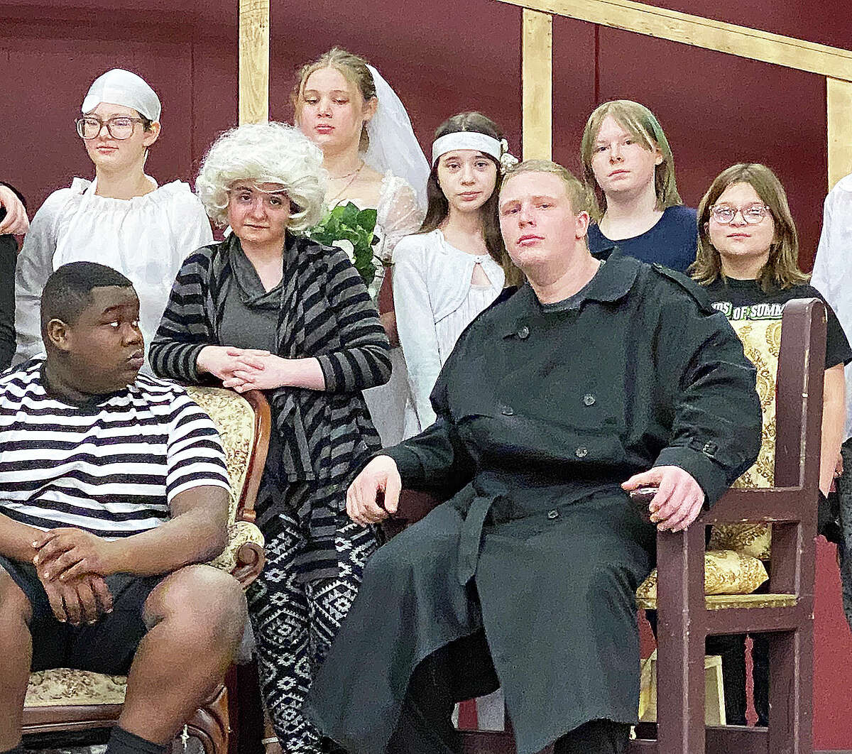 Bad Axe theatre students get creepy, kooky with ‘Addams Family’