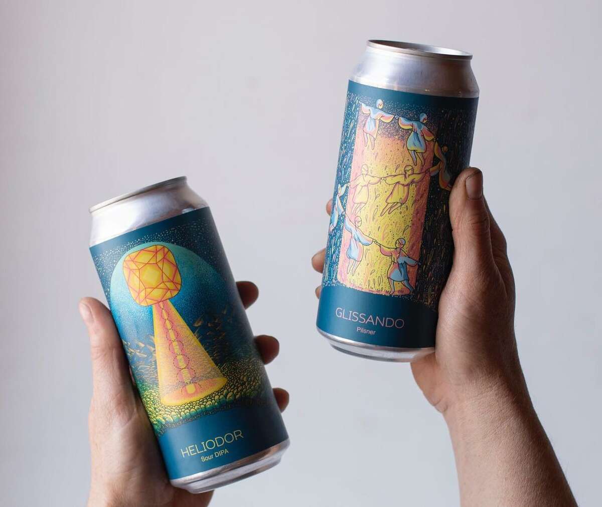 Evan M. Cohen designs the artwork for Hudson Valley Brewery, one of his largest creative collaborations to date. "I’ve been tagged in pictures from Israel, Europe, all over. It’s really beautiful, and that would never have happened without the brewery.” 
