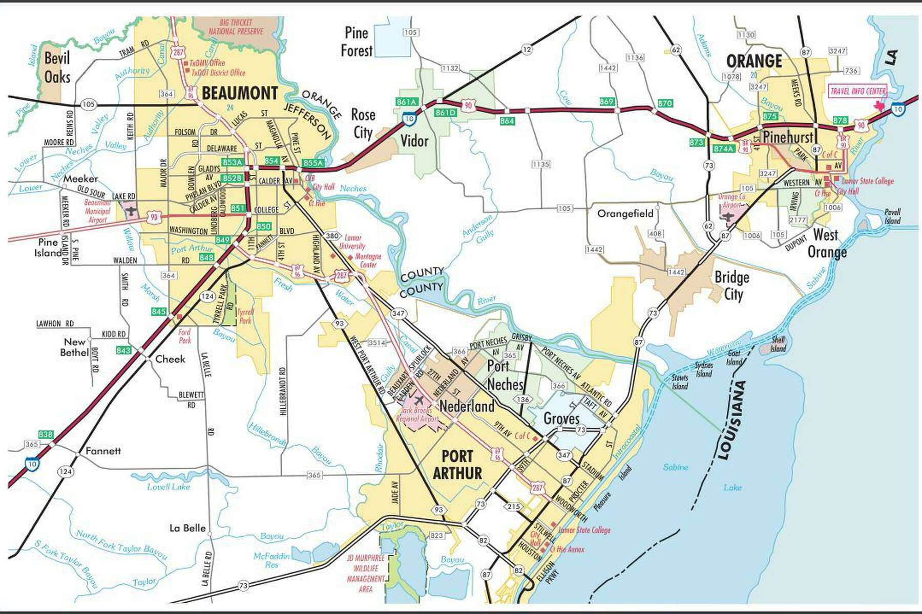 Beaumont Zip Code Map Stuck In Traffic In The Beaumont Area? This Might Be Why.