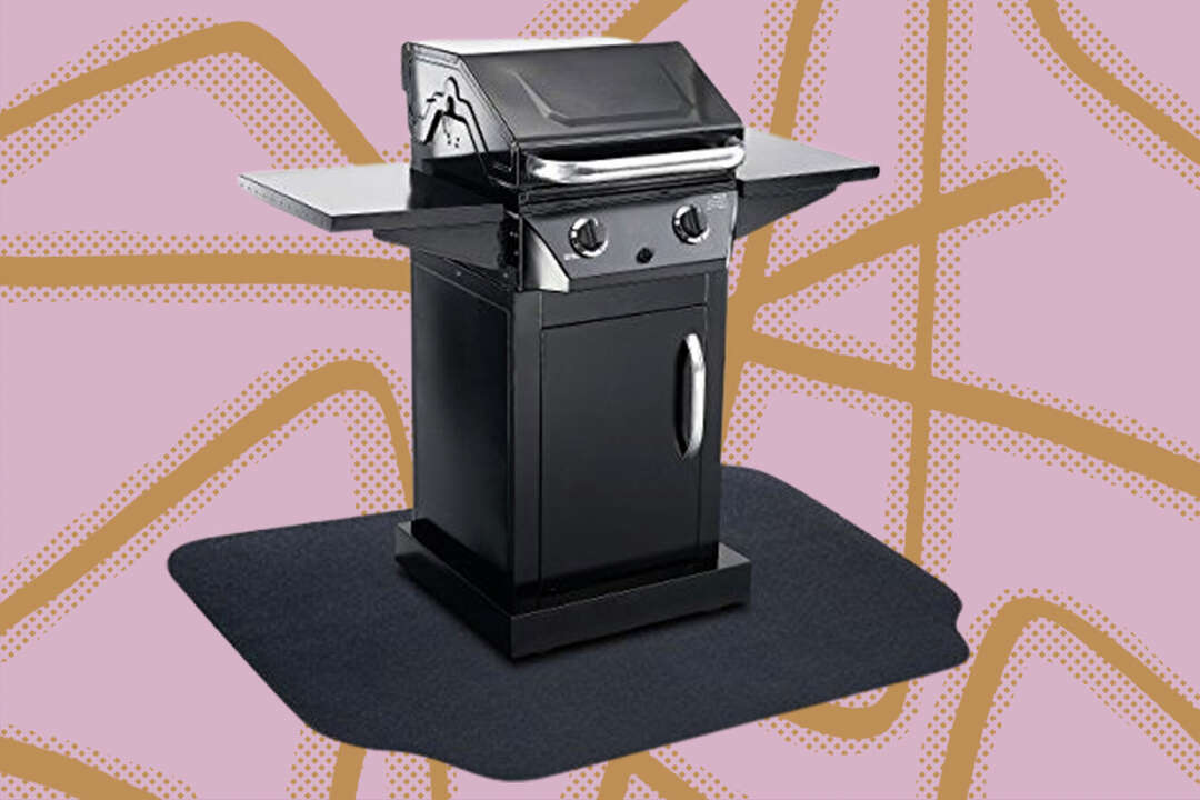 This reliable underthegrill protective mat is your patio’s best friend
