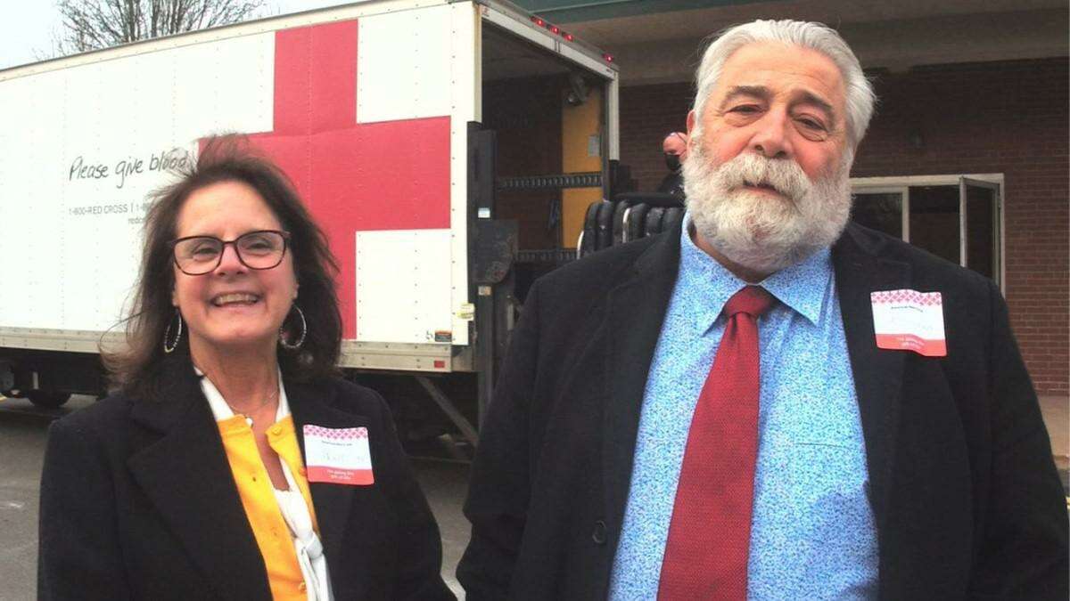 State Reps. Kathy Kennedy, R-Milford, and Charles Ferraro, R-West Haven, last week hosted a successful blood drive at the High Plains Community Center in Orange facilitated by the American Red Cross.