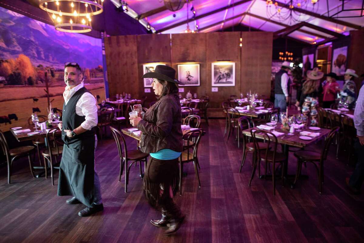 Inside The Ranch Saloon And Steakhouse, The Houston Rodeo's First Full ...