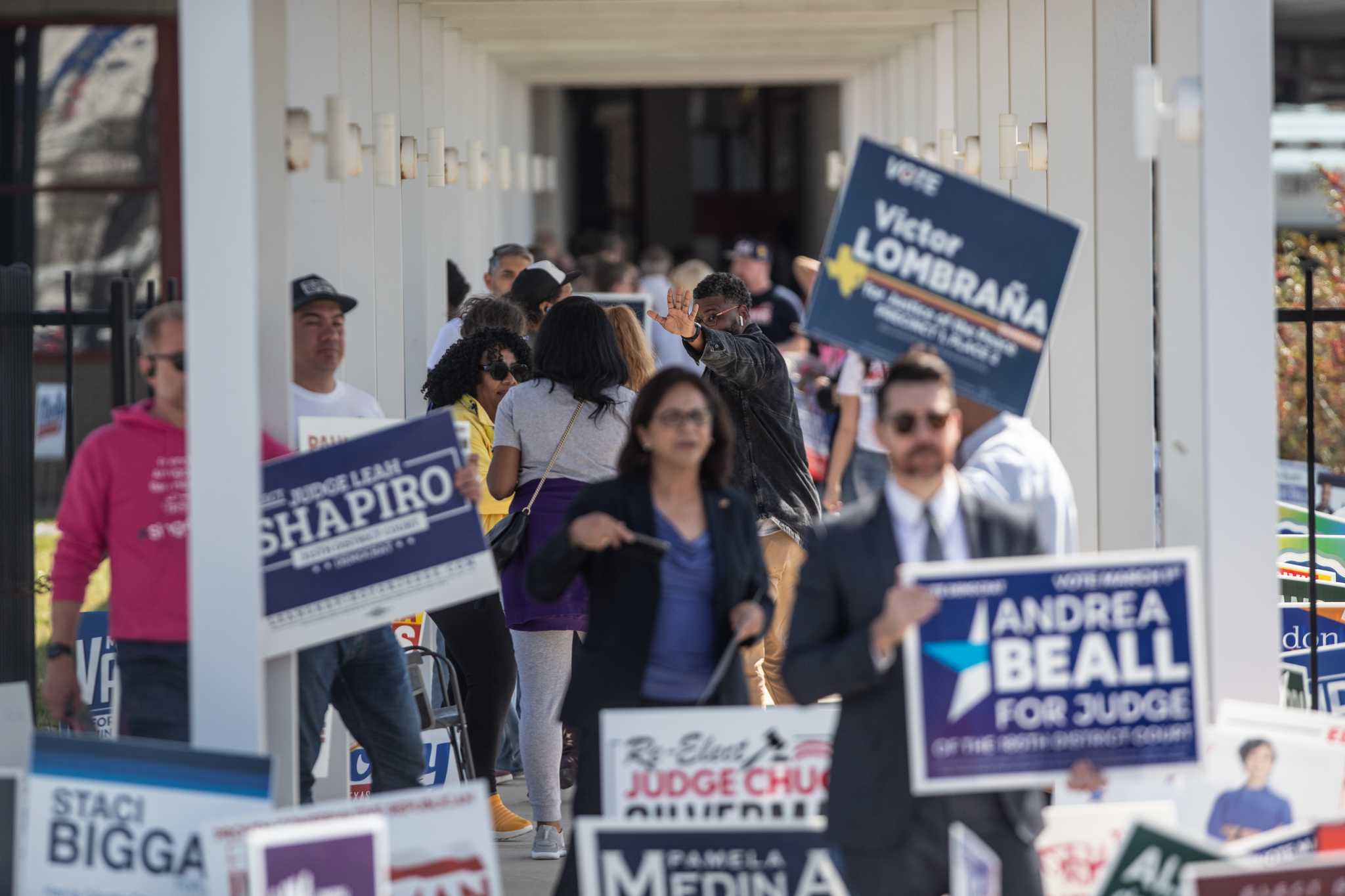 Another election day, another torrent of problems at Harris County