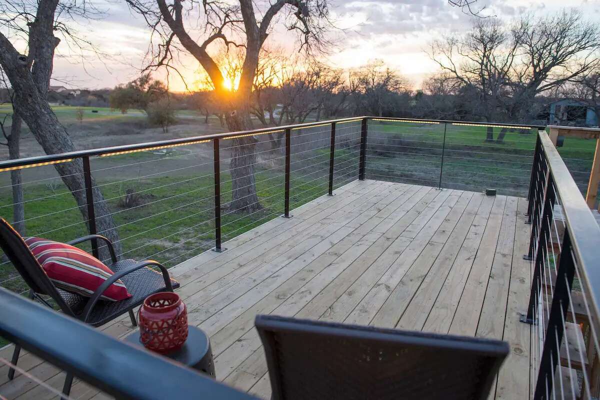 An Airbnb home featured in the Houston Chronicle.