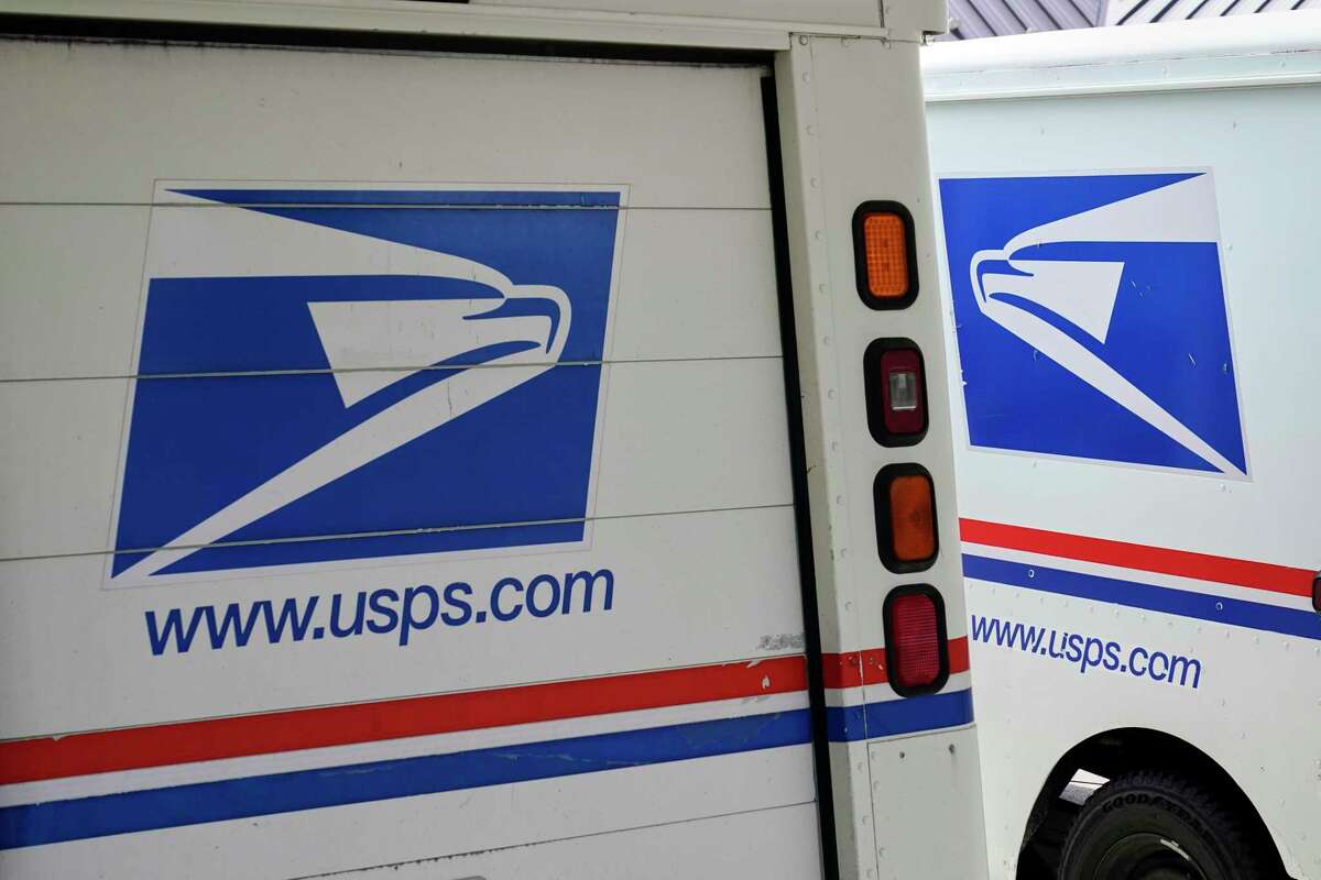 USPS mail delivery vehicles