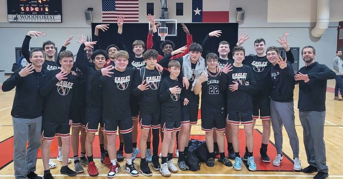 The Conroe Calvary Baptist boys basketball team are heading to the TAPPS Class 1A tournament starting on Thursday.