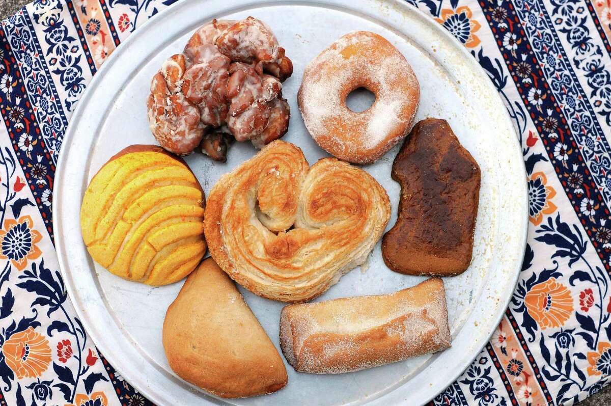 A selection of pastries from Caballero Bakery