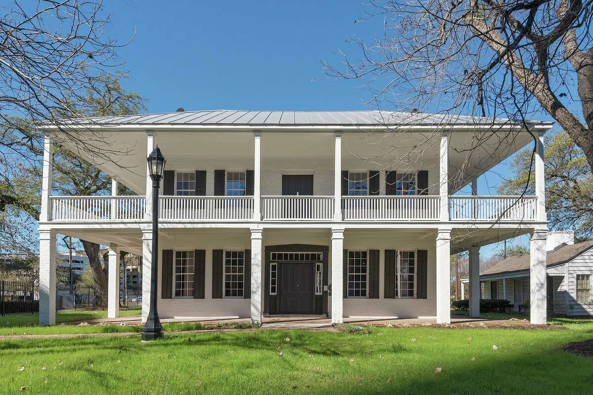 The Heritage Society restored the Kellum-Noble House, built in 1847, in its original location, which is now Sam Houston Park.