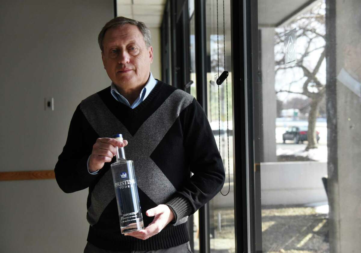 Alexander Bratslavsky, who is a Ukrainian immigrant in the Capital Region, imports vodka from Ukraine. But he's also working to help Ukrainians battle the Russian soldiers who have invaded his homeland.