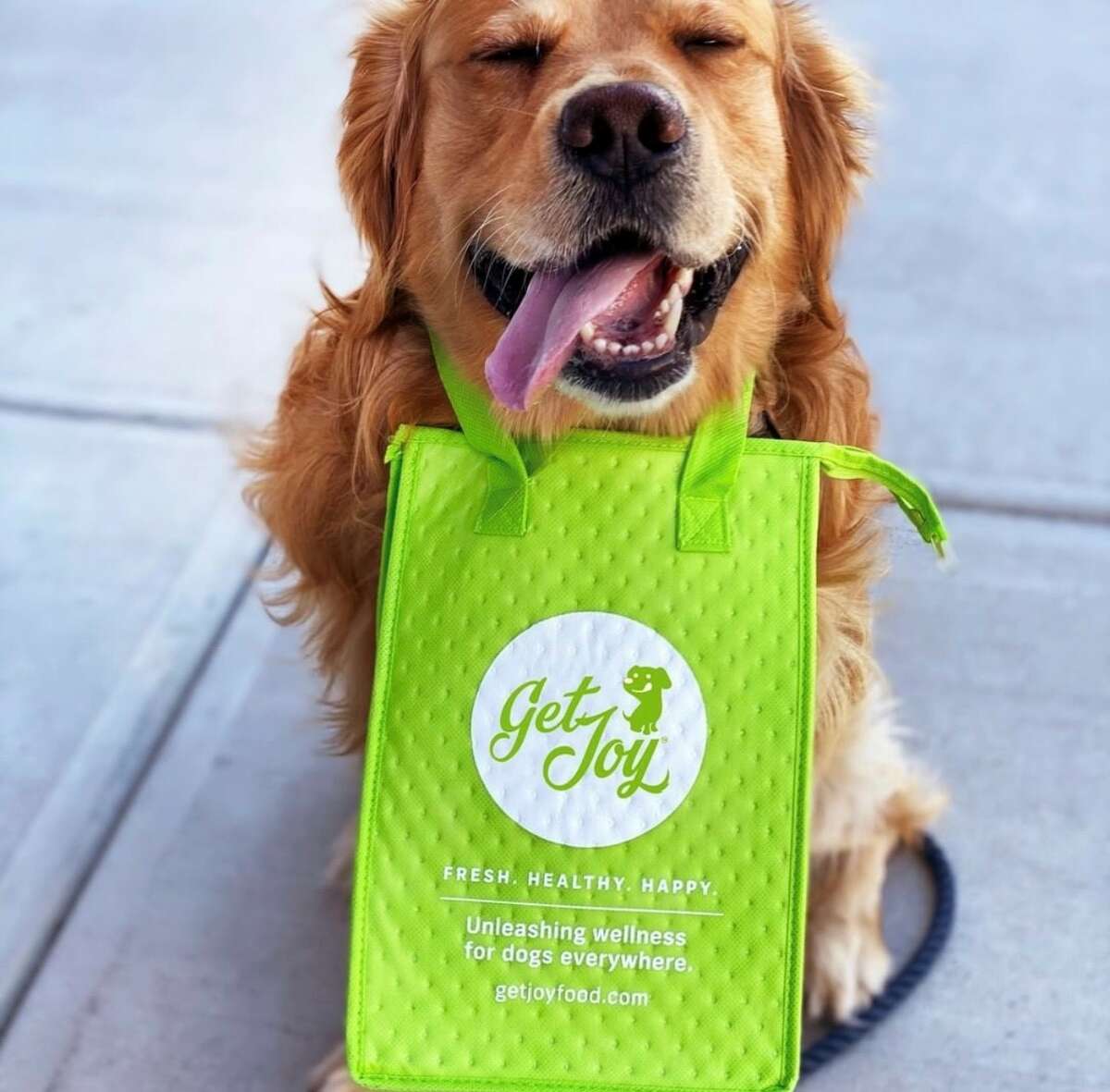 Get Joy, a dog food company based in Norwalk, will open a pop-up shop in Darien tomorrow. 