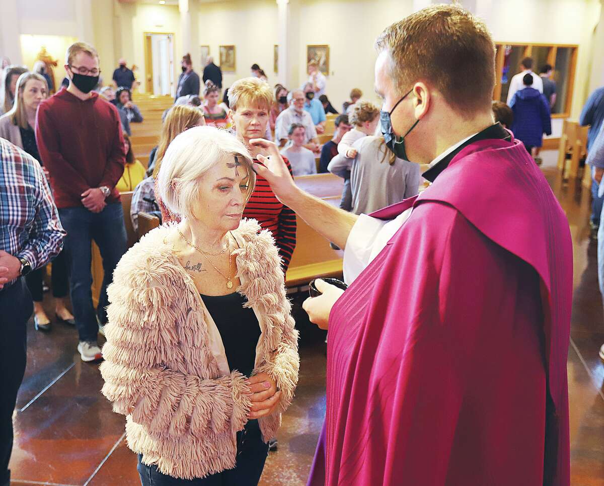 Photos Ash Wednesday at St. Boniface