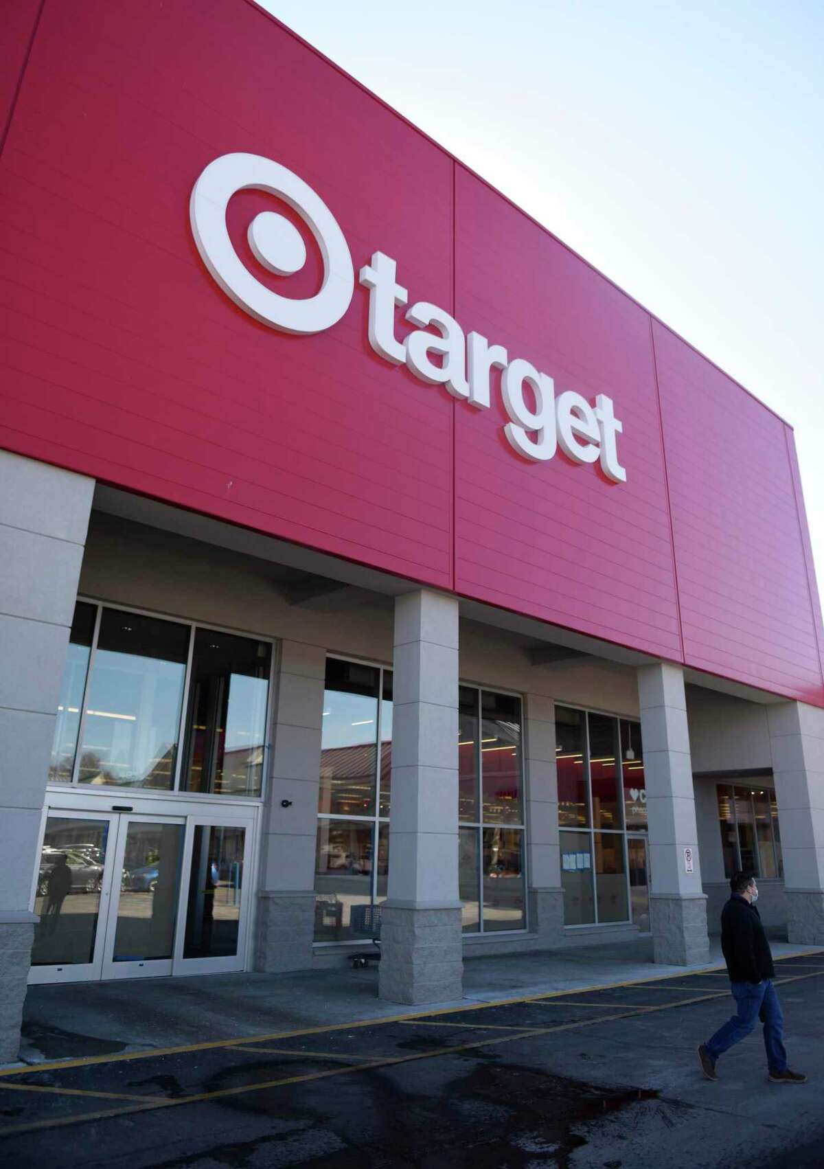 The new Target at the Gateway shopping center in Port Chester, N.Y., photographed on Monday, Feb. 28, 2022. Located at 495 Boston Post Rd., the two-floor, 89,000 sq. ft. store will open soon.