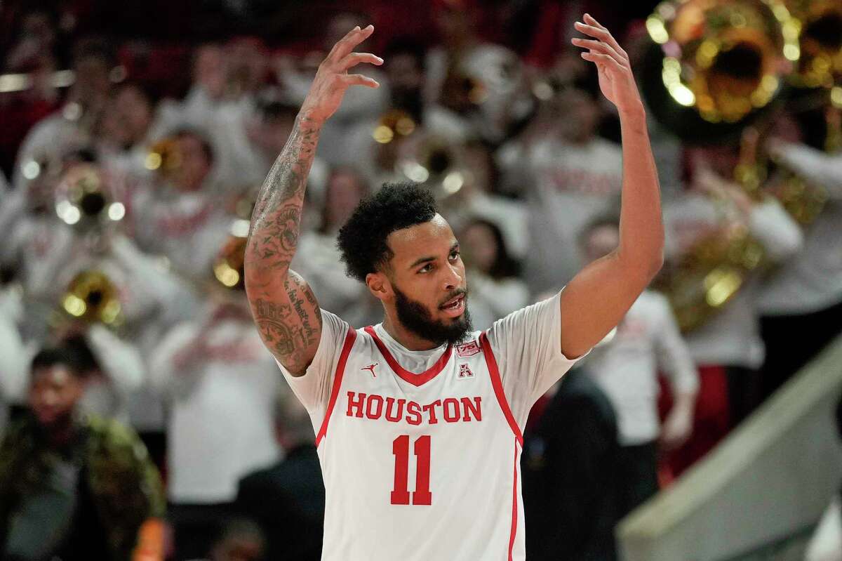 Strike up the band for Houston and guard Kyler Edwards, who have won 14 of their last 16 games and on Tuesday wrapped up the AAC regular-season title.