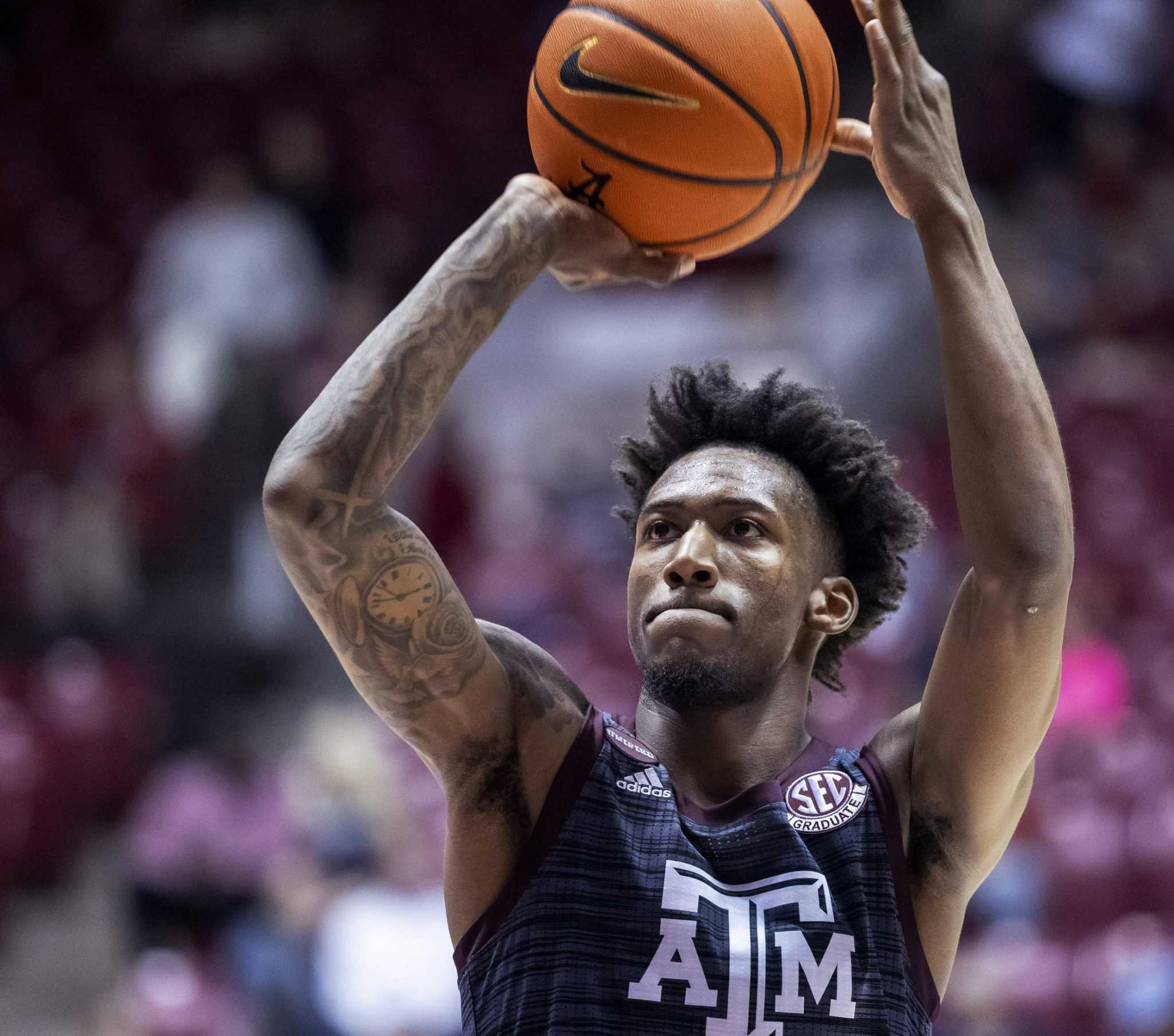 Texas A&M leans on Quenton Jackson with NCAA berth at stake
