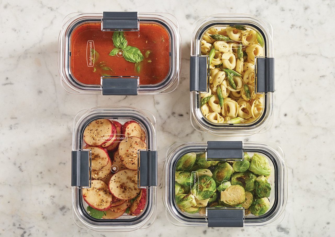 Rubbermaid(R) Brilliance™ Glass Food Storage Containers Review -  Frugalicous Marie