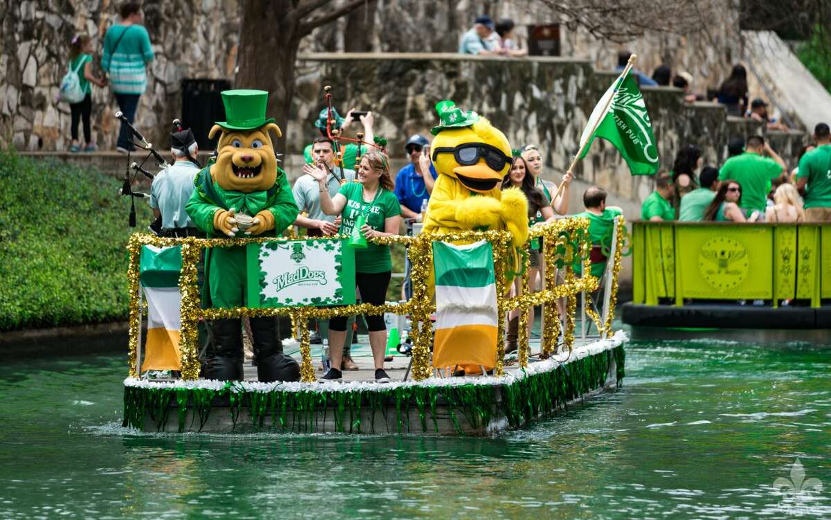 According to Thrillist, the St. Patrick's Day River Parade in San Antonio has been featured as one of the best in the U.S.