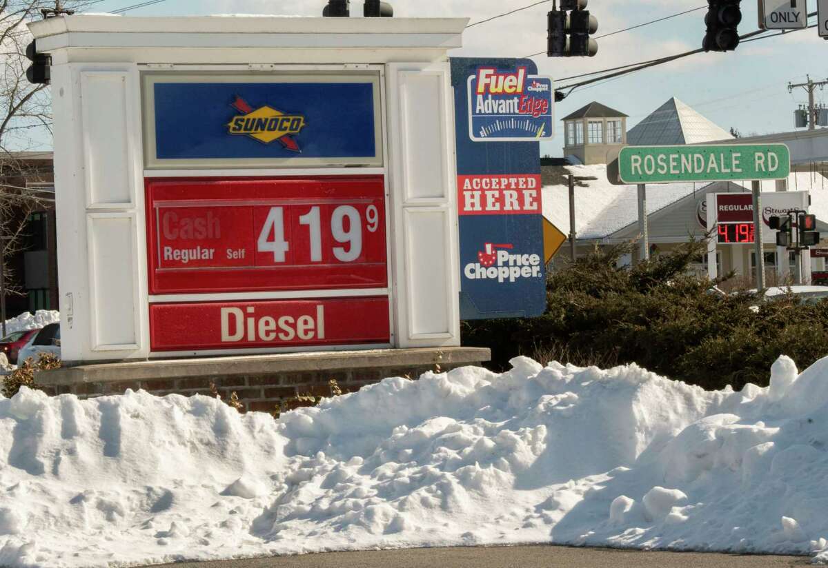 Gas prices at gas stations in the Capital District are over $4.00 a gallon.  
