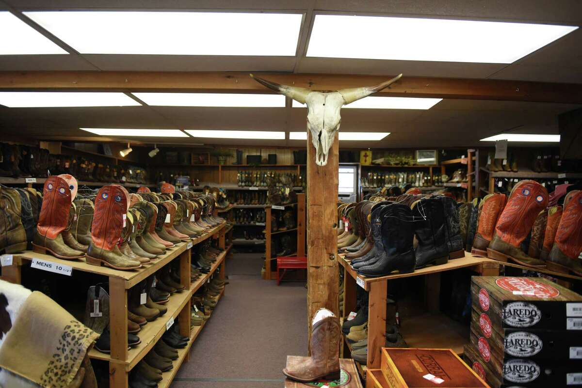 Inside the Double M Western Store on Thursday, March 3, 2022, in Malta, N.Y. The western store on Route 67 will remain open, however the adjoining rodeo will close.