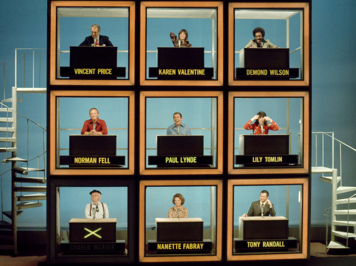 A 1973 episode of "The Hollywood Squares." Paul Lynde is the center square.