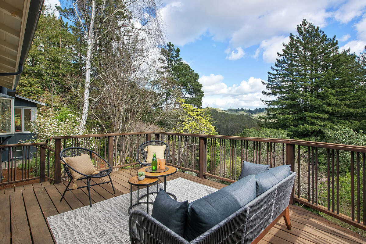 View decks for bird watching adorn the main home.