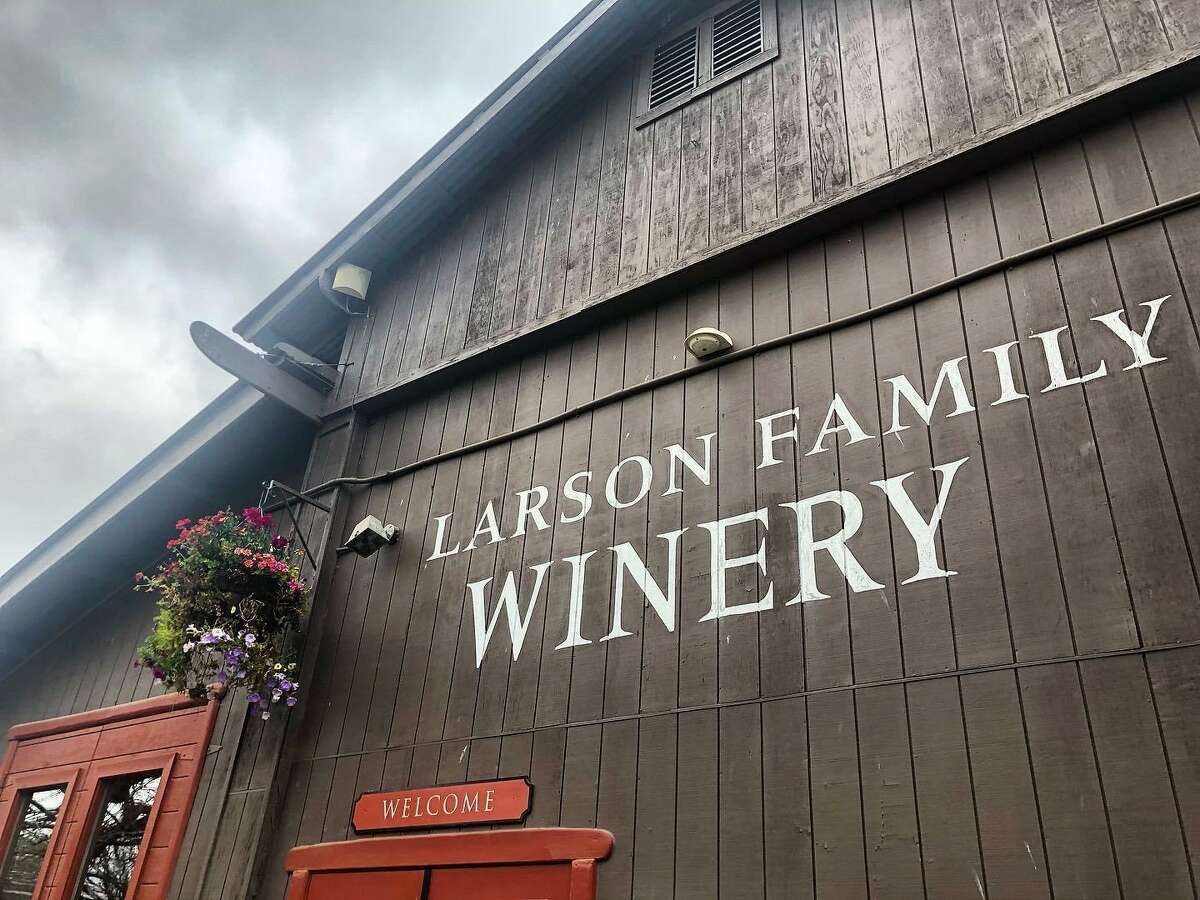 Larson Family Winery's tasting room was destroyed in a structure fire on March 3, 2022.