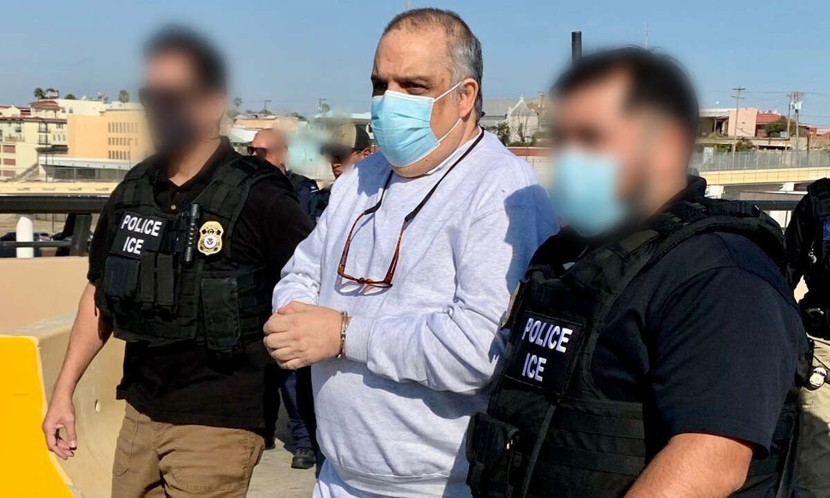 Mexican national Rafael Olvera-Amezcua, 64, was taken to the international boundary of the Lincoln/Juarez Bridge in Laredo, Texas, where he was handed over to Mexican authorities without incident.