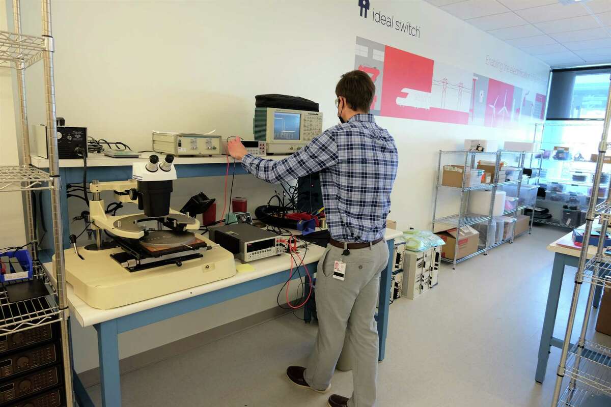A Menlo Micro employee at the company's lab at Albany Nanotech. The company wants to build a manufacturing facility and is looking at upstate New York.