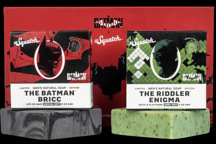 Dr. Squatch - Batman Bricc + Riddler Enigma (Joker) - Bar Soap Bricc Rare  Bundle