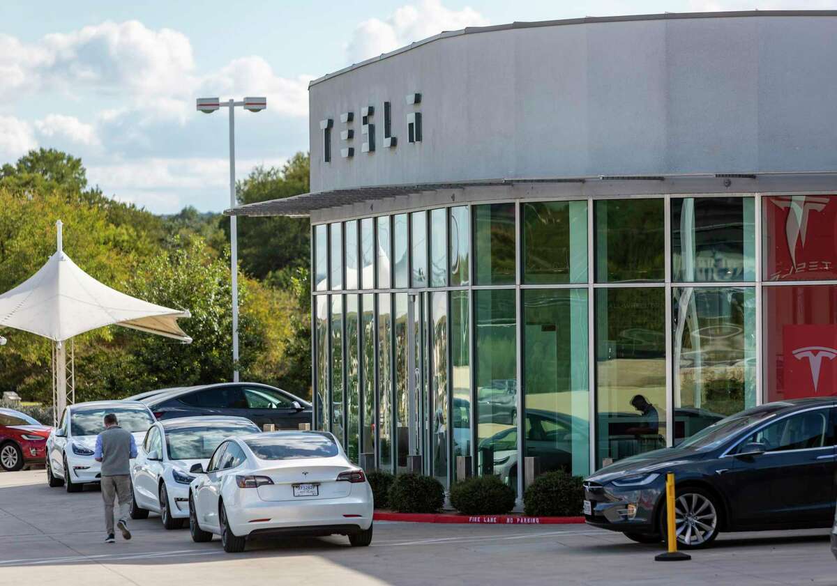 Tesla operates a service center near the Dominion.