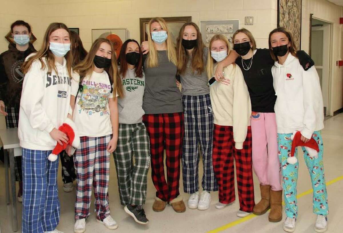 Greenwich students go to class in pajamas to symbolize support for kids fighting cancer pic