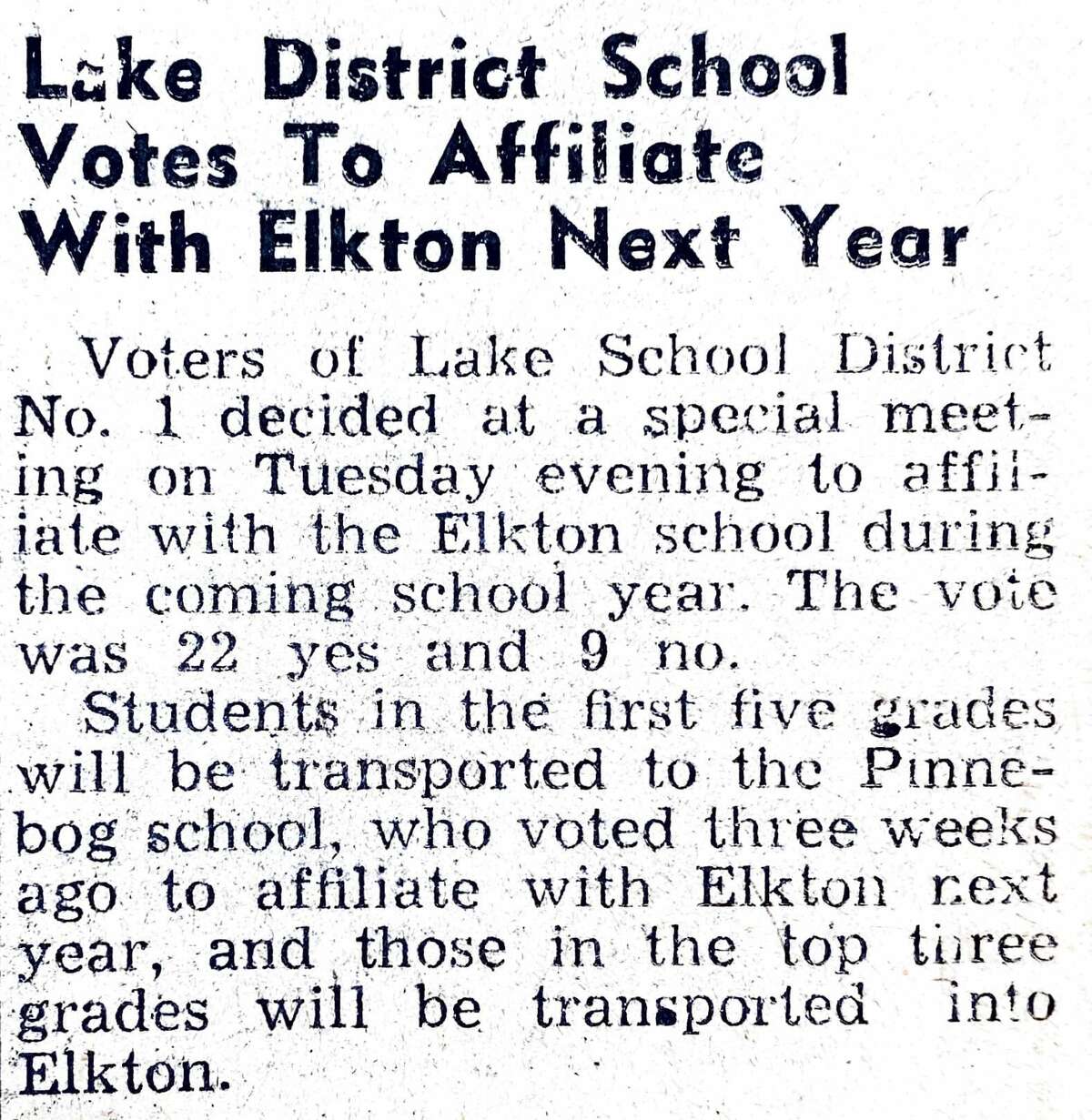 For this week's Tribune Throwback we take a look in the archives from March 1945.
