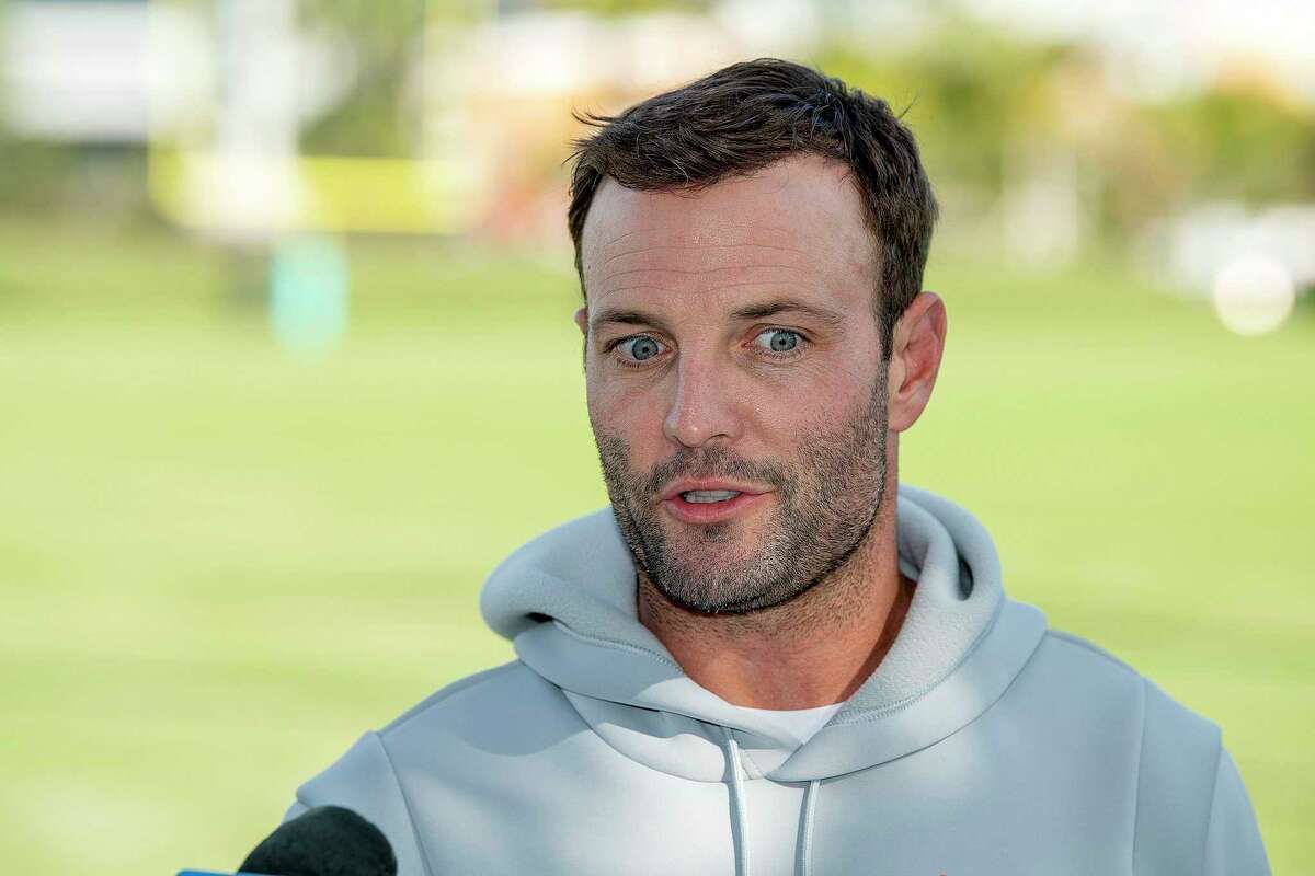 Miami Dolphins coach Wes Welker is excited to be coaching back where his NFL career started. (Michael Laughlin/South Florida Sun Sentinel/TNS)