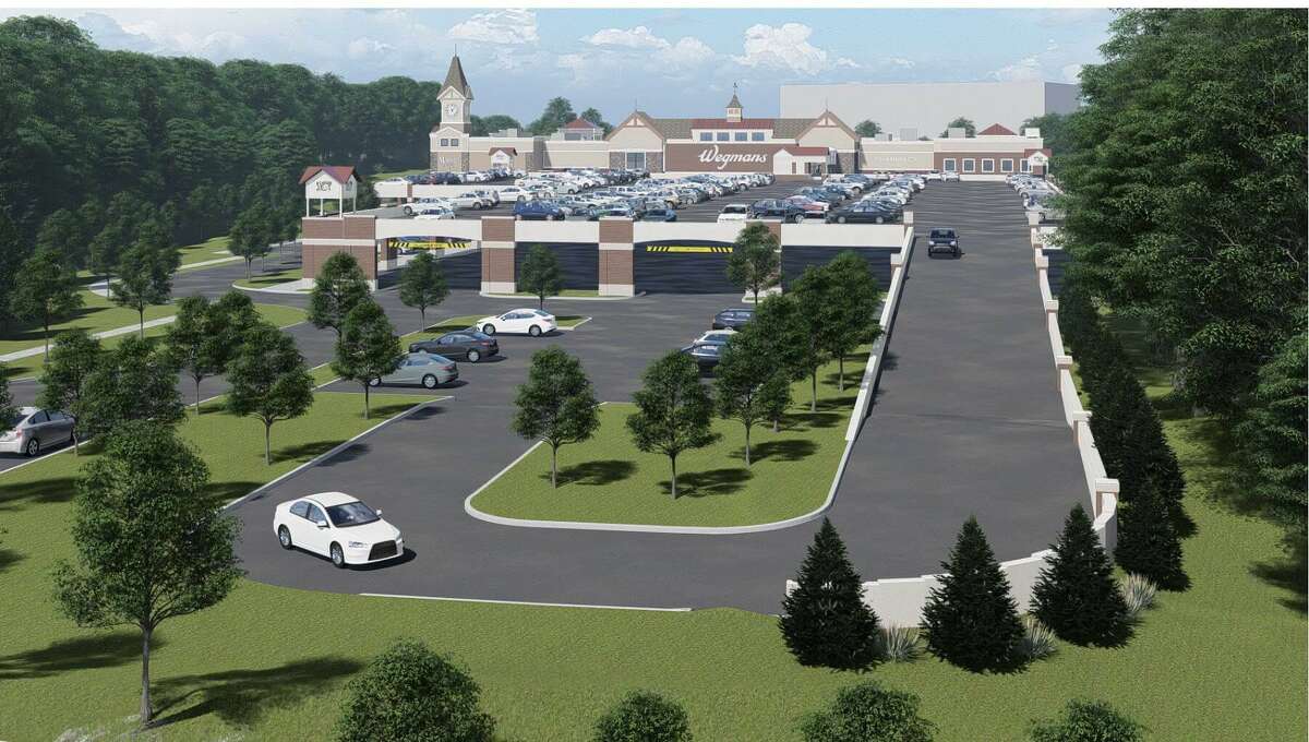 A rendering of a proposed Wegmans location at 47 Richards Ave. in Norwalk.